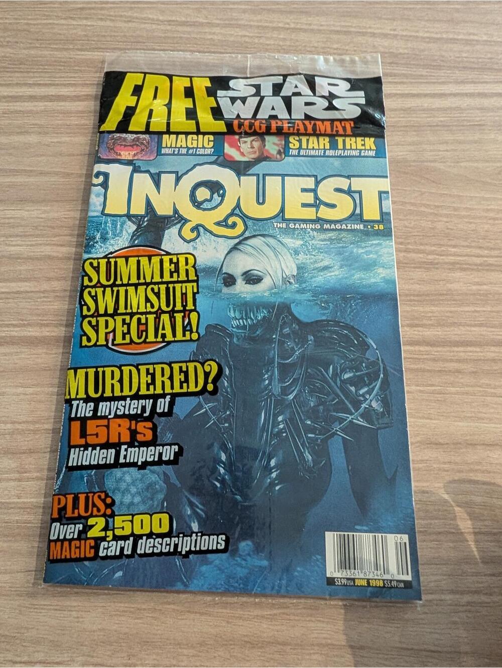 Inquest Gaming Magazine Issue #38 with Star Wars and Magic Features